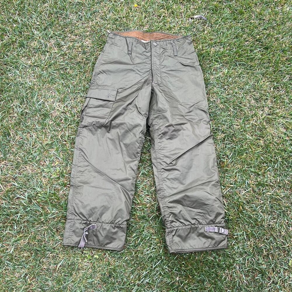 Military American Vintage 80s extreme cold trousers mens size M